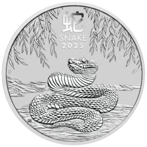 Perth Mint 2025 Lunar Snake Silver Coin - 1 oz (Limited Stock Available)