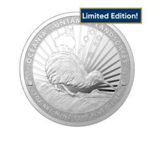 The Kiwi – Silver Coin Untamed Landscapes – 1 oz